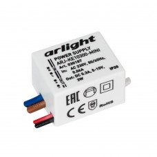 Драйвер Arlight ARJ-KE10300-Mini 5-10V 3W IP20 0,3A 030187