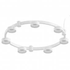 Корпус подвесной люстры Ambrella light DIY Spot Techno Ring SWH белый песок C9236