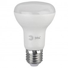 Лампа светодиодная ЭРА E27 8W 2700K матовая ECO LED R63-8W-827-E27 Б0050300