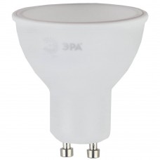 Лампа светодиодная ЭРА GU10 6W 2700K матовая LED MR16-6W-827-GU10 Б0020543