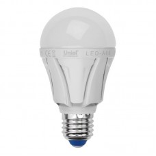 Лампа светодиодная Uniel E27 10W 3000K матовая LED-A60 10W/WW/E27/FR PLP01WH UL-00001524