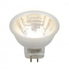 Лампа светодиодная Uniel GU4 3W 3000K прозрачная LED-MR11-3W/WW/GU4 GLZ21TR UL-00001700