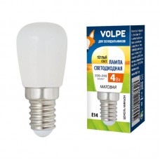 Лампа светодиодная Volpe E14 4W 3000K матовая LED-Y25-4W/3000K/E14/FR/Z UL-00006501