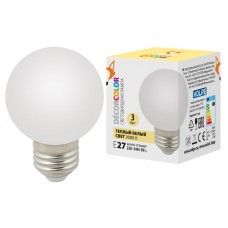 Лампа светодиодная Volpe E27 3W 3000K матовая LED-G60-3W/3000K/E27/FR/С UL-00006955