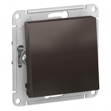 Переключатель одноклавишный Schneider Electric AtlasDesign 10A 250V мокко ATN000661