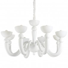 Подвесная люстра Ideal Lux Bon Bon SP8 Bianco 094007