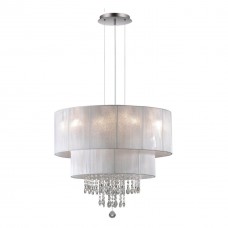 Подвесная люстра Ideal Lux Opera SP6 Bianco 068299