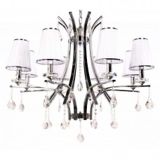 Подвесная люстра Lumina Deco Glamour LDP 66247-8 WT+CHR