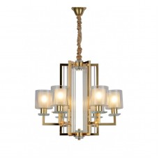 Подвесная люстра Lumina Deco Manhattan LDP 8012-6 F.GD