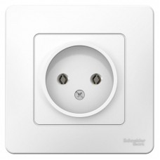 Розетка 2К Schneider Electric Blanca 16A 250V белая BLNRS000011