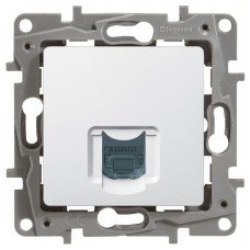 Розетка компьютерная RJ45 Legrand Etika 5 кат UTP белая 672241