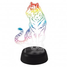 Светодиодная фигура Uniel ULI-M507 RGB/3AA Tiger/Black UL-00008402