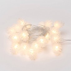 Светодиодная гирлянда Uniel шишки 220V белый ULD-S0280-020/DTA Warm White IP20 PINE CONES 09582