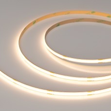 Светодиодная лента Arlight 6W/m 480LED/m CSPSMD теплый белый 4M COB-X480-6mm 24V Warm2700 039055