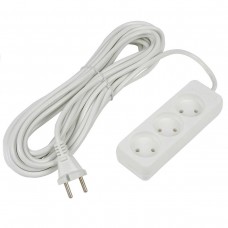 Удлинитель Uniel Ultra 3гн х 10м б/з S-CU3-7 White UL-00009986