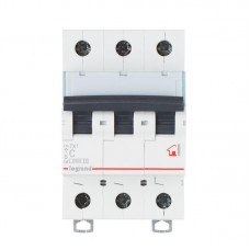 Выключатель автоматический модульный Legrand TX3 6000 3П 6А 6кА AC 404053