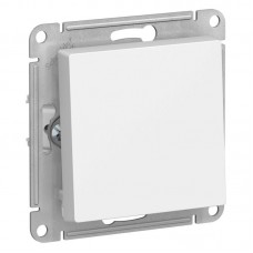 Выключатель одноклавишный Schneider Electric AtlasDesign 10A 250V белый ATN000111