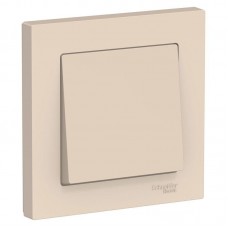Выключатель одноклавишный Schneider Electric AtlasDesign 10A 250V бежевый ATN000212