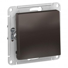 Выключатель одноклавишный Schneider Electric AtlasDesign 10A 250V мокко ATN000611